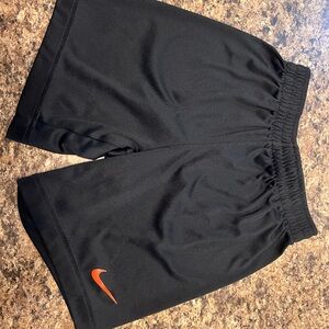 Nike Black Shorts with red Swoosh
